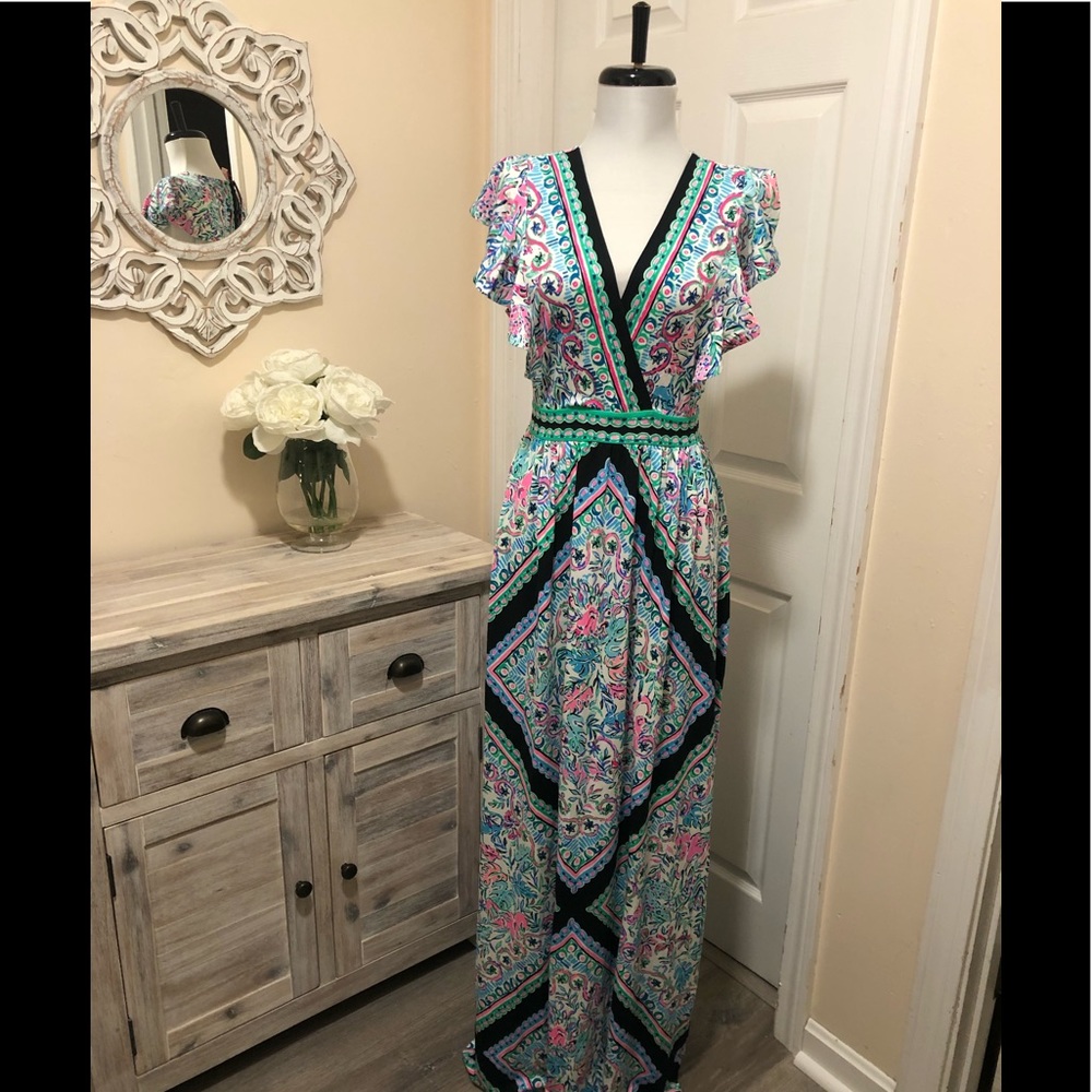 Lilly Pulitzer Roselle maxi dress NWT Size 4